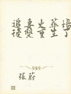 追妻火葬场he后双重生了免费阅读封面