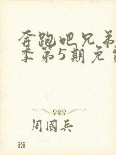 奔跑吧兄弟第3季第5期免费