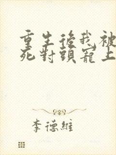 重生后我被渣男死对头宠上天.