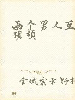 两个男人互操的视频