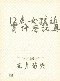 12岁女孩适合买什么玩具封面