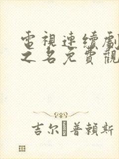 电视连续剧因法之名免费观看