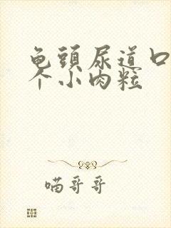 龟头尿道口长了个小肉粒