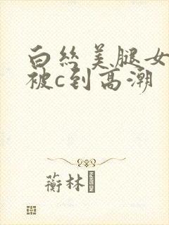 白丝美腿女学生被c到高潮