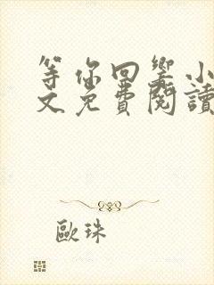 等你回响小说全文免费阅读