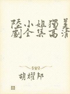 陆小姐独美后短剧全集高清