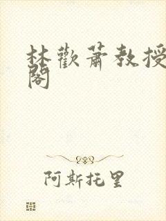 林欢萧教授笔趣阁封面