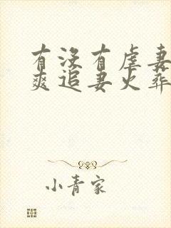 有没有虐妻一时爽追妻火葬场的小说