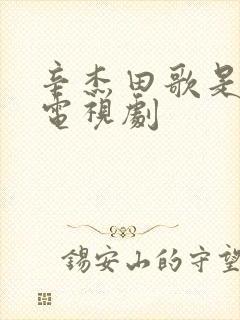 辛杰田歌是哪部电视剧