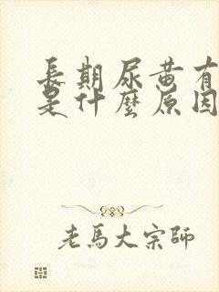 长期尿黄有泡沫是什么原因