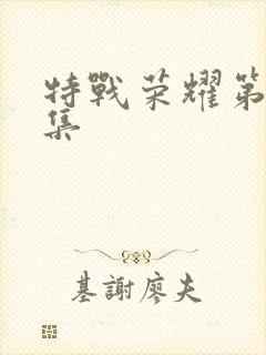 特战荣耀第17集封面