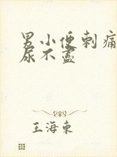 男小便刺痛尿频尿不尽封面