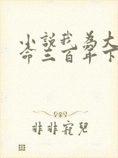 小说我为大明续命三百年下载