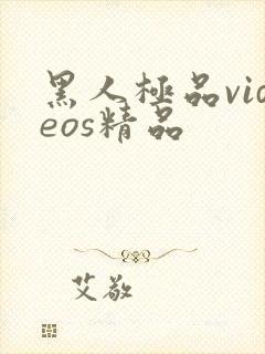 黑人极品videos精品