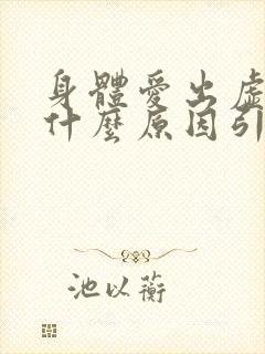 身体爱出虚汗是什么原因引起的