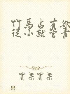 竹马占有欲很强从小就管青梅古言封面