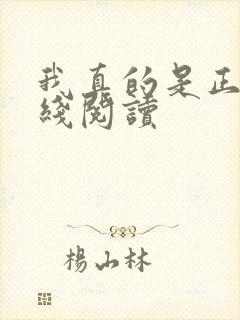 我真的是正派在线阅读