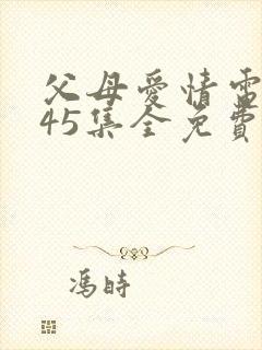 父母爱情电视剧45集全免费观看