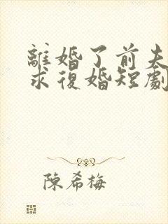 离婚了前夫哭着求复婚短剧