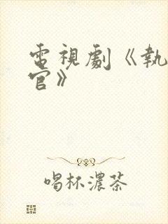 电视剧《执行法官》