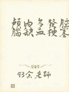 颅内多发腔隙性脑缺血梗塞灶