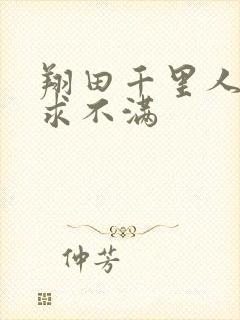 翔田千里人妻欲求不满封面