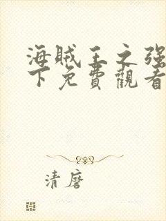 海贼王之强者天下免费观看