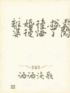 离婚后,总裁老婆后悔了阅读