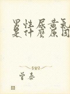 男性尿黄气味大是什么原因引起的封面