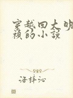 穿越回大明当崇祯的小说