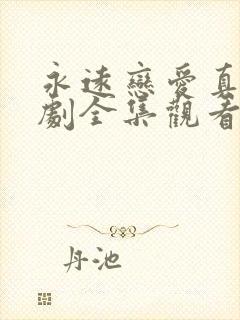 永远恋爱真美短剧全集观看