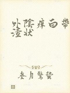 外阴痒白带豆腐渣状