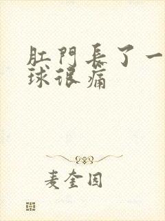 肛门长了一个肉球很痛