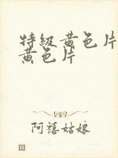 特级黄色片一级黄色片封面