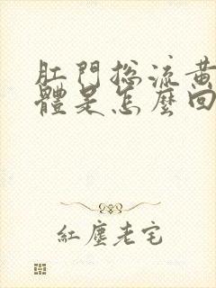 肛门总流黄色液体是怎么回事