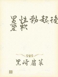 男性勃起后很快变软