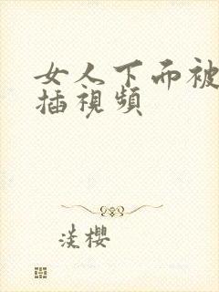 女人下面被男人插视频