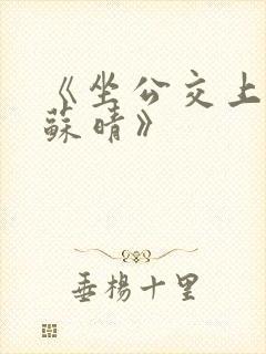 《坐公交上班的苏晴》封面