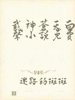 武神苍天白鹤有声小说免费收听