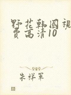 野花韩国视频免费高清10封面
