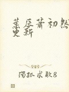 叶辰萧初然继续更新