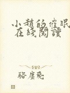 小赵的催眠程式 在线阅读