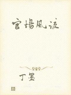官场风流封面
