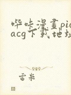 哔咔漫画picacg下载地址