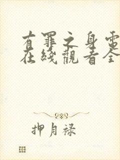 有罪之身电视剧在线观看全集免费