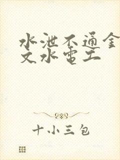 水泄不通金银原文水电工