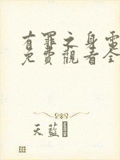 有罪之身电视剧免费观看全集高清版11