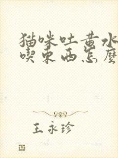 猫咪吐黄水也不吃东西怎么办