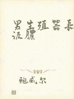 男生殖器长疙瘩流脓