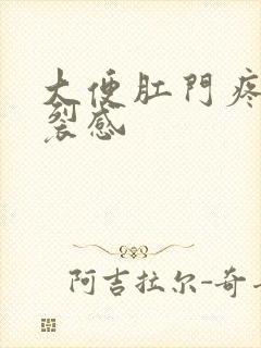 大便肛门疼痛撕裂感